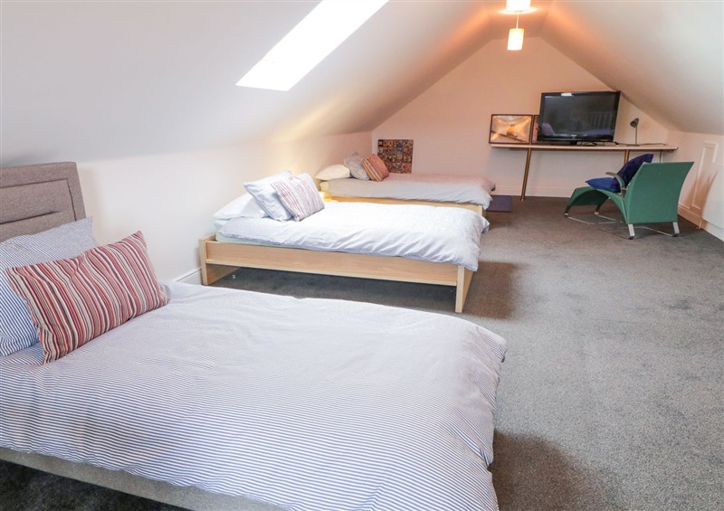 One of the bedrooms at Canning Cottage, Limavady