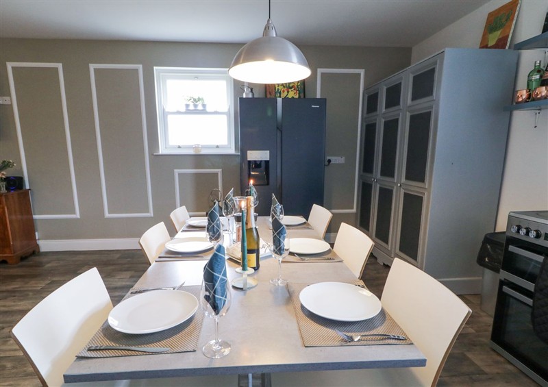 The dining area at Canning Cottage, Limavady