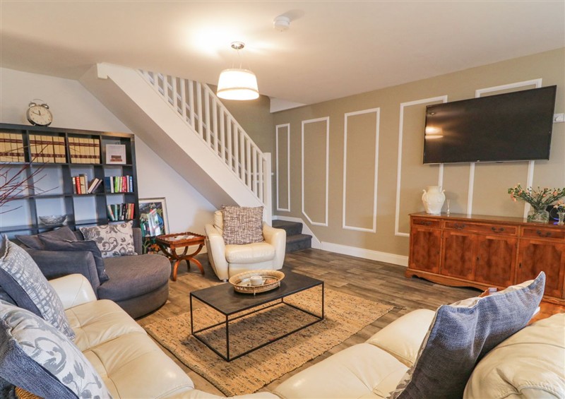 The living area at Canning Cottage, Limavady
