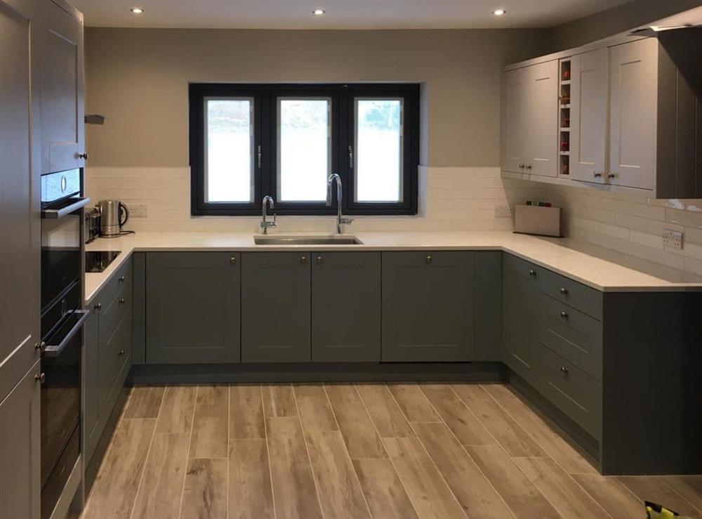 Fully appointed fitted kitchen at Cannondale in Annisgarth, near Windermere, Cumbria