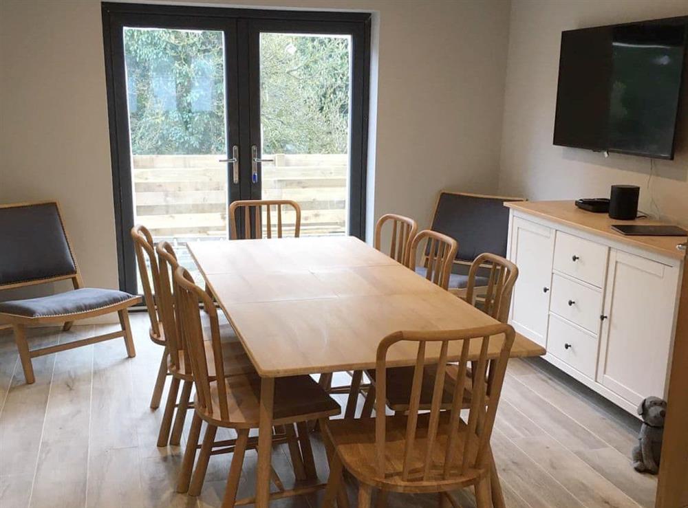 Light and airy dining space at Cannondale in Annisgarth, near Windermere, Cumbria