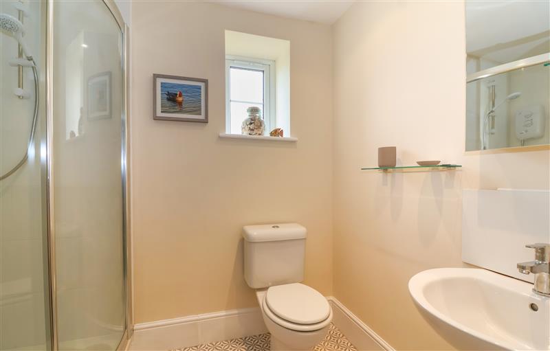 Bathroom at Canny Croft, Chilton Polden near Street