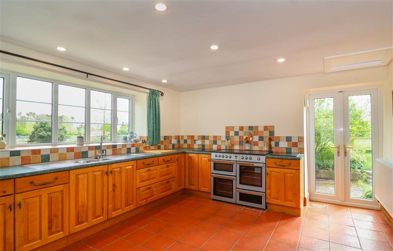 The kitchen at Canny Croft, Chilton Polden near Street