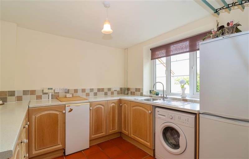 This is the kitchen at Canny Croft, Chilton Polden near Street