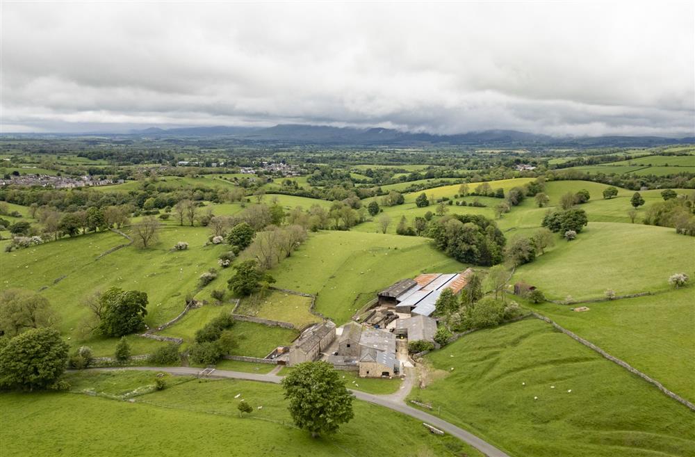 Arial image towards Cumbria