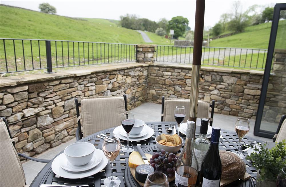 Enjoy al fresco dining with family and friends