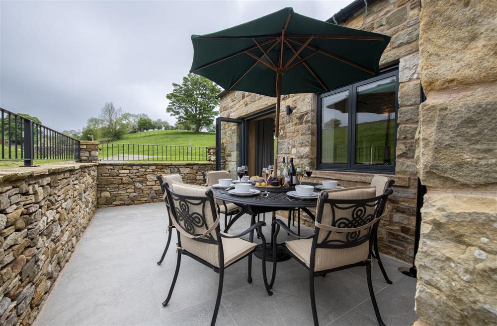 Enjoy dining al fresco with family and friends