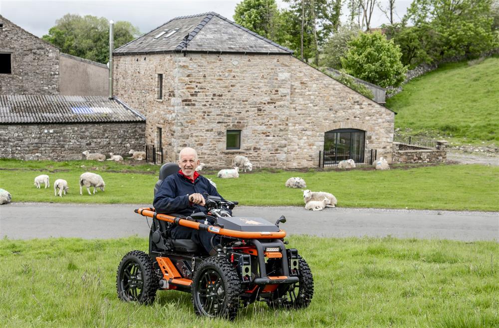 The Terrain Hopper can be hired for use during your stay