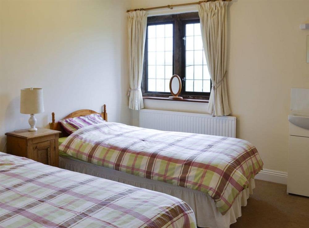 Wonderful twin bedded room at Canon Court Farmhouse in Milborne Port, near Sherborne, Dorset