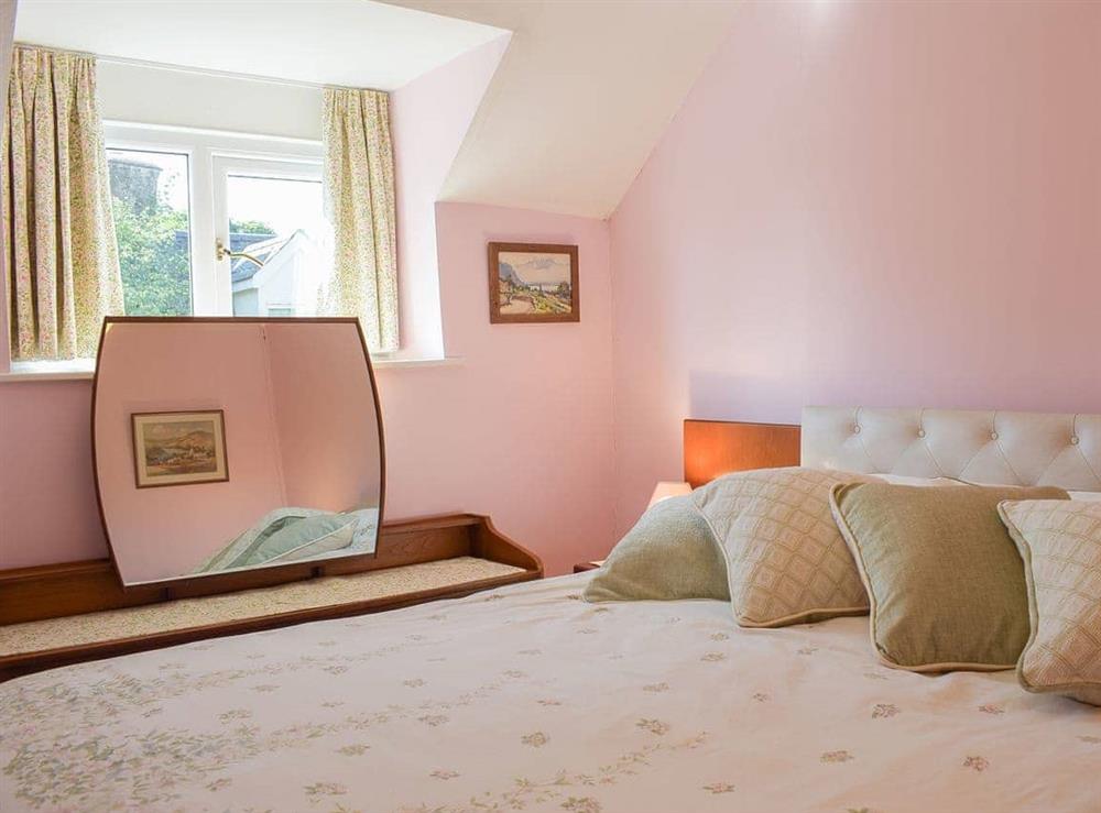 Double bedroom at Canons Cottage in Clun, Shropshire
