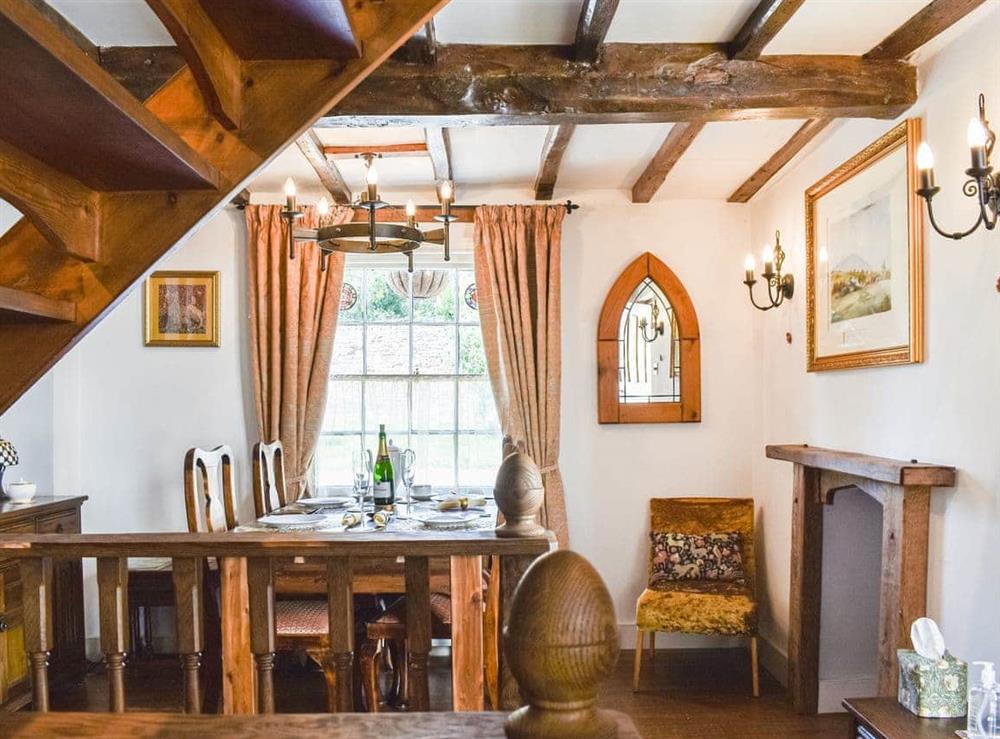 Dining Area at Canons Hall Cottage in Canterbury, Kent