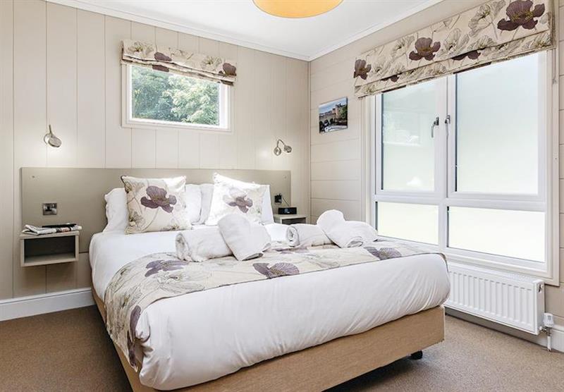 Double bedroom at Canterbury Reach Lodge Retreat in Canterbury, Kent
