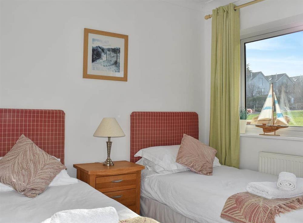Twin bedroom at Cape 4 in Norton, Isle of Wight