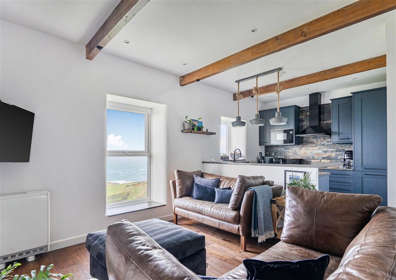 Inside Cape View at Cape View, Cape Cornwall near St Just