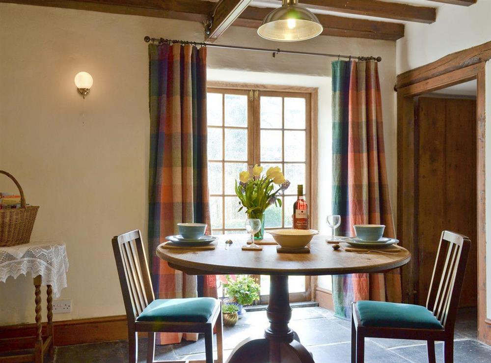 Charming dining area at Capel Bethesda 1, 