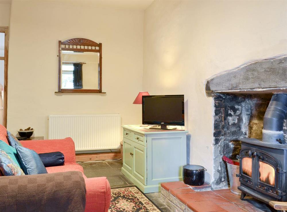 Cosy lounge area at Capel Bethesda 1, 