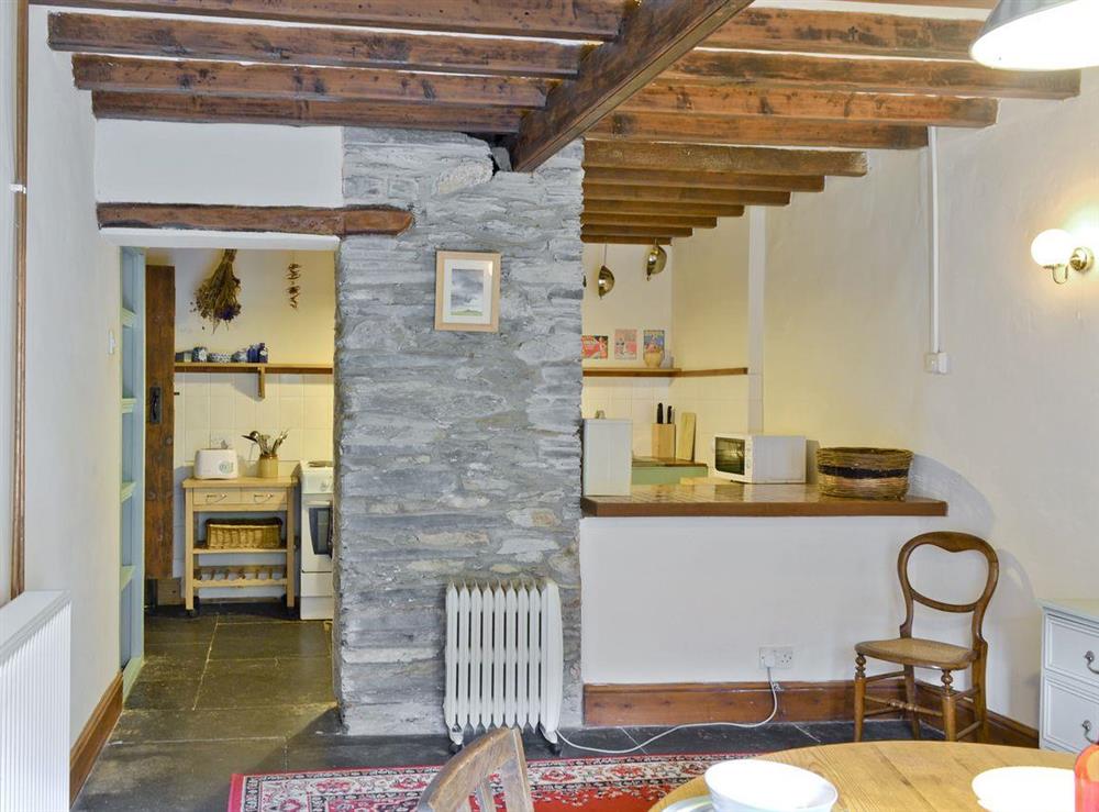 Open aspect design with heritage wooden beams
