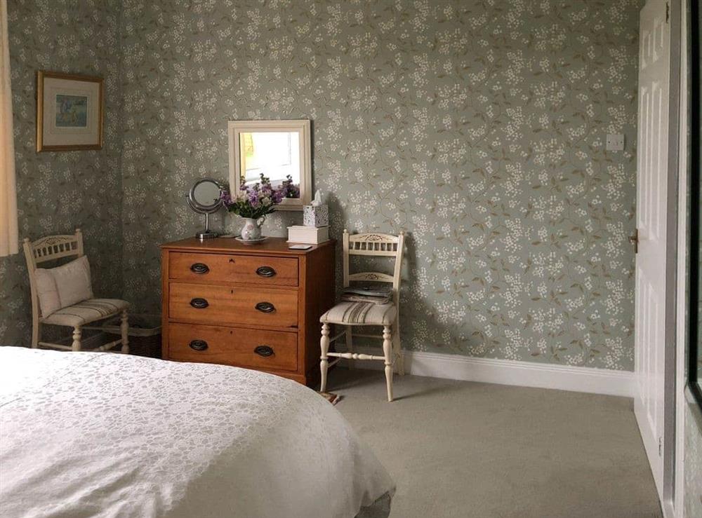 Peaceful double bedroom at Capelrig Cottage in Glasgow, Lanarkshire