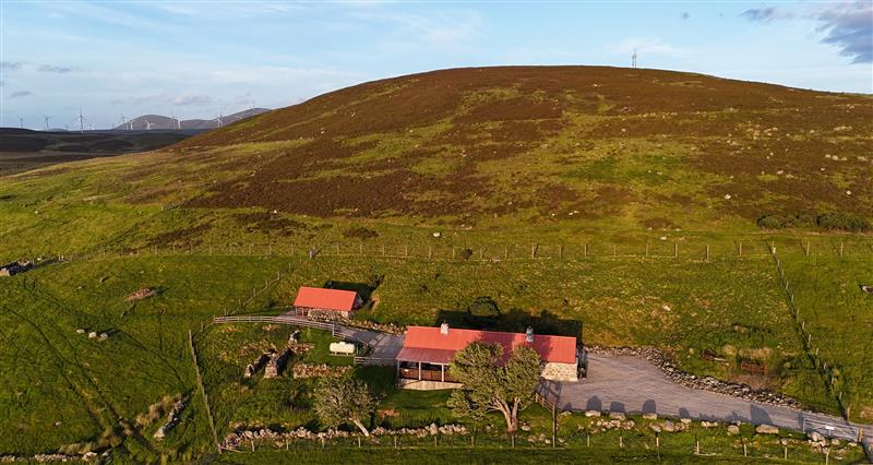 The area around Capercaillie Cottage