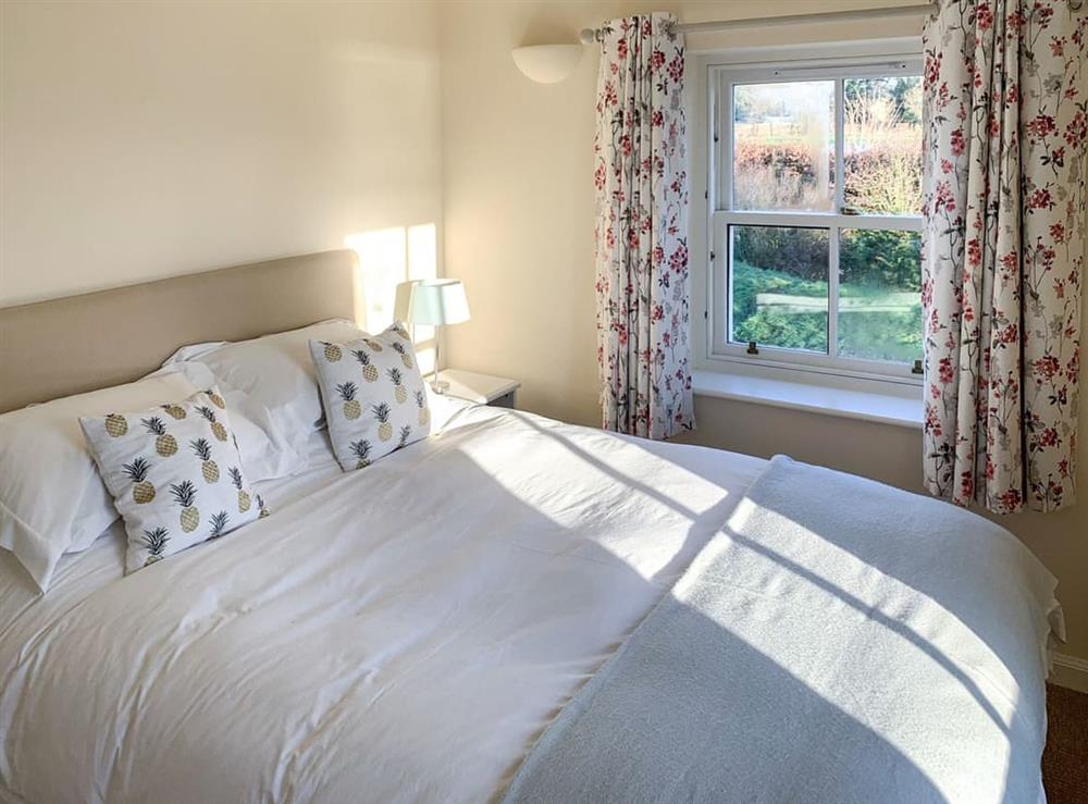 Double bedroom at Capricorn Cottage in Rockcliffe, Cumbria