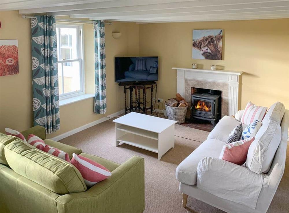 Living area at Capricorn Cottage in Rockcliffe, Cumbria