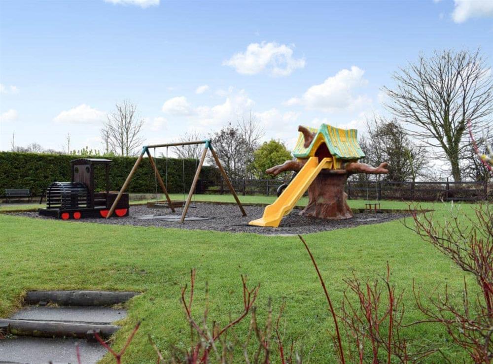 Children’s play area at Capstan Cottage in Whitby, Yorkshire, North Yorkshire