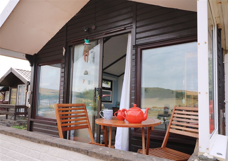 The setting (photo 2) at Captains Cabin, Clarach Bay near Aberystwyth