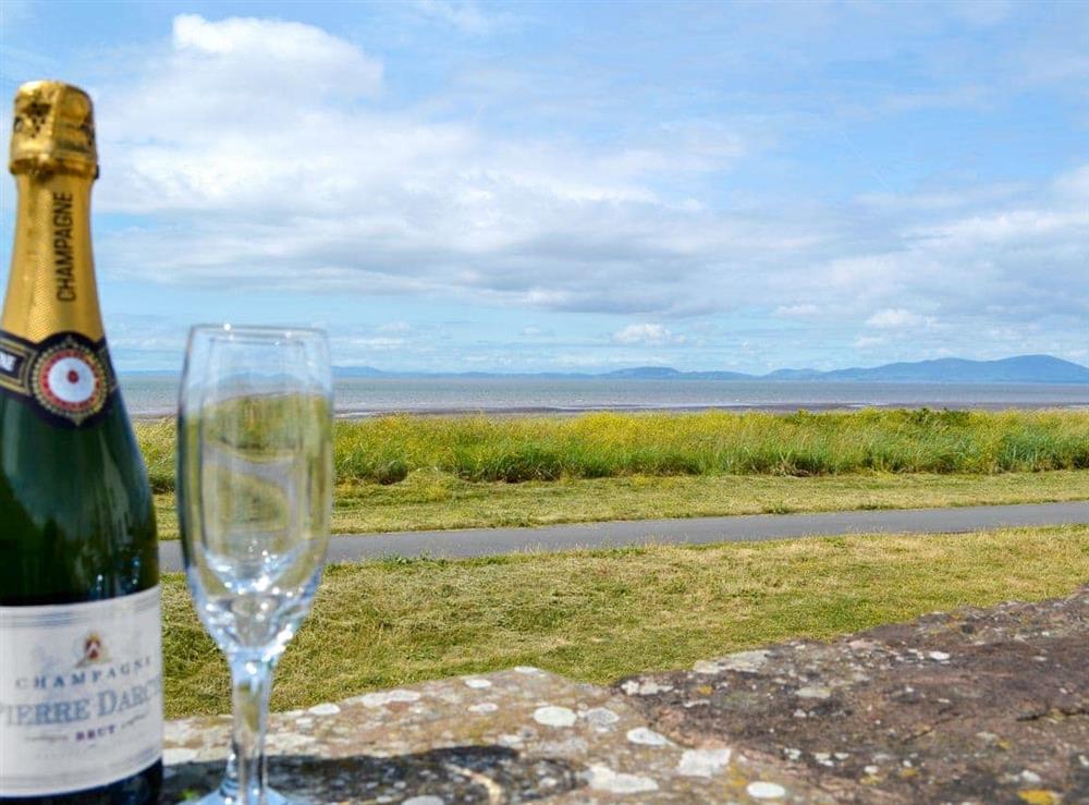 Picturesque views at Captains Cottage in Allonby, near Maryport, Cumbria