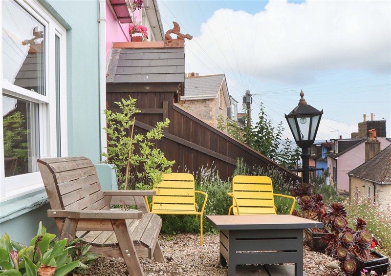 Outside at Captains Cottage, Brixham