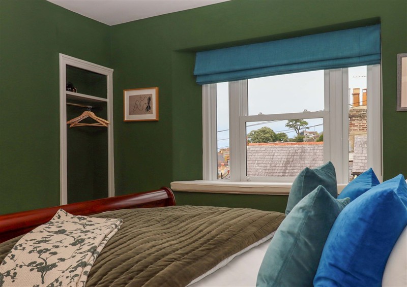 This is a bedroom at Captains Cottage, Brixham
