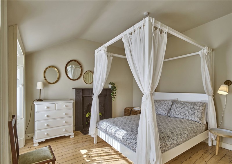 A bedroom in Captains Cottage at Captains Cottage, Donaghadee