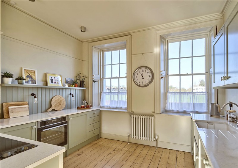 The kitchen at Captains Cottage, Donaghadee
