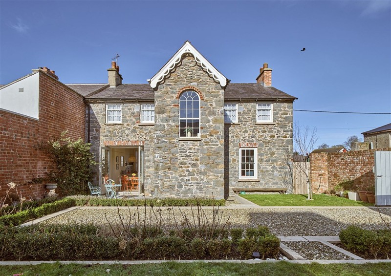 The setting of Captains Cottage at Captains Cottage, Donaghadee