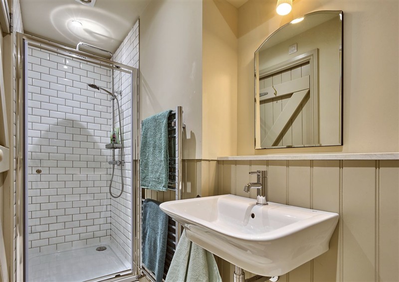 This is the bathroom at Captains Cottage, Donaghadee