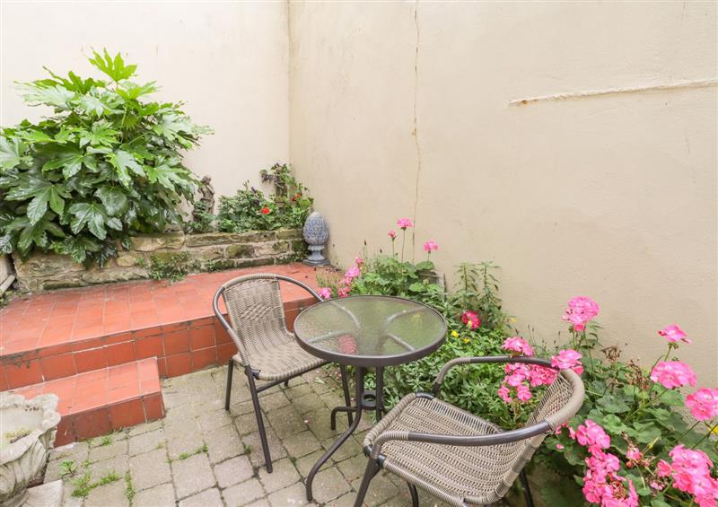 Enjoy the garden at Captains Cottage, Whitby