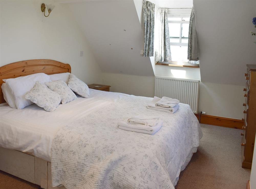 Comfy double bedroom at Captains Cottage in Whitby, North Yorkshire