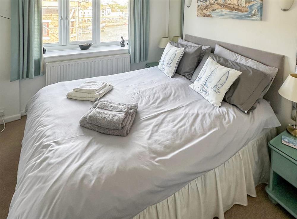Double bedroom at Captains Haven in Brixham, Devon