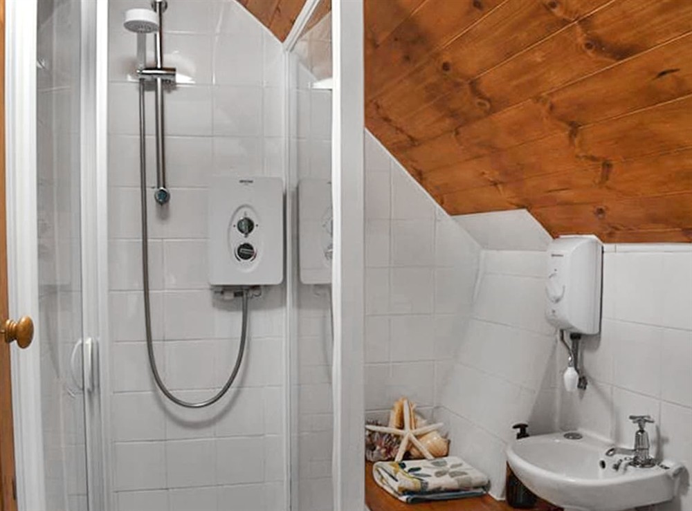 Bathroom at Captains Hideaway in Whitby, North Yorkshire