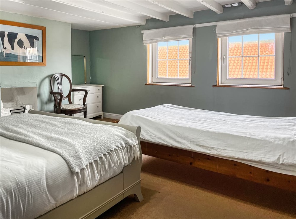 Triple bedroom at Captains Hideaway in Whitby, North Yorkshire