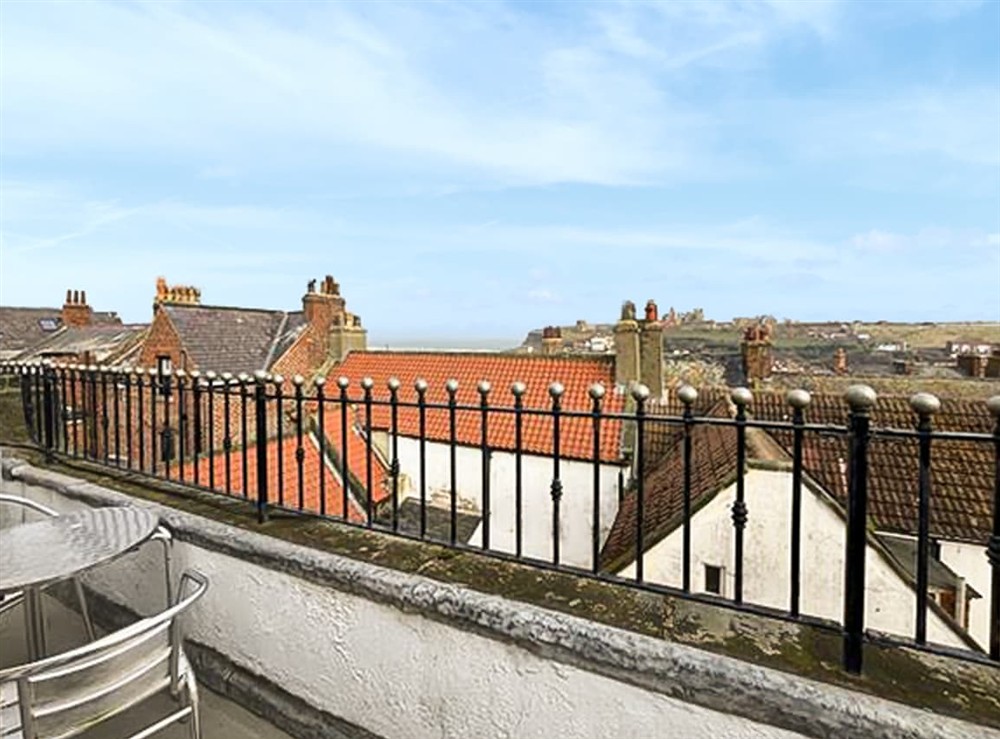 View at Captains Hideaway in Whitby, North Yorkshire