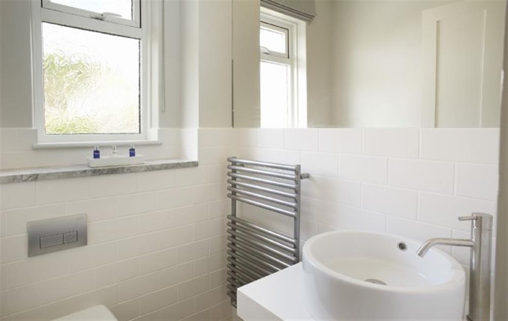 Renovated wc to a high standard at Captains House, Marazion