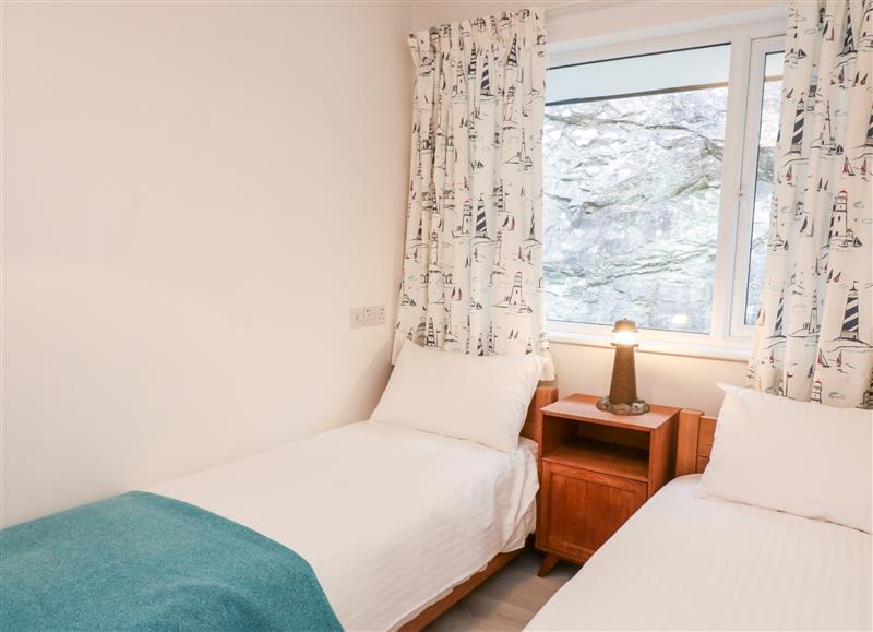 Bedroom at Captains Lodge, Weeke Hill near Dartmouth