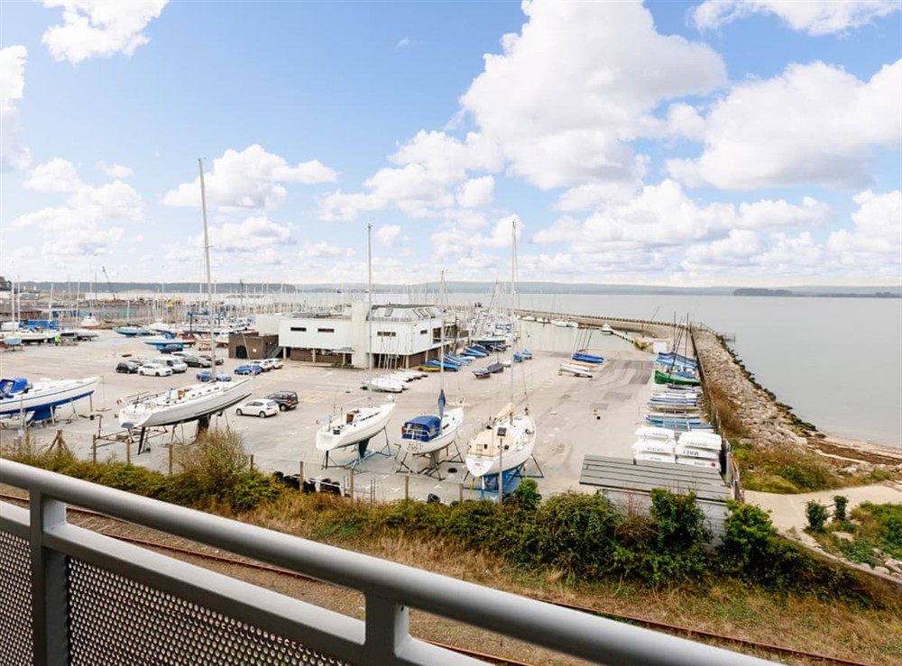 View at Captain’s Rest in Poole, Dorset