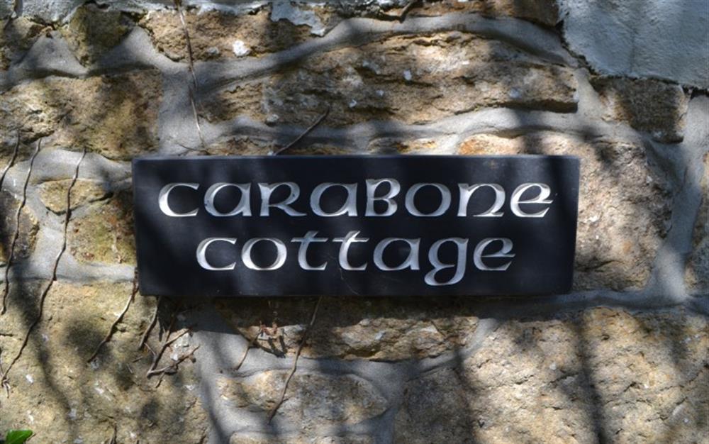 Outside at Carabone Cottage in The Lizard
