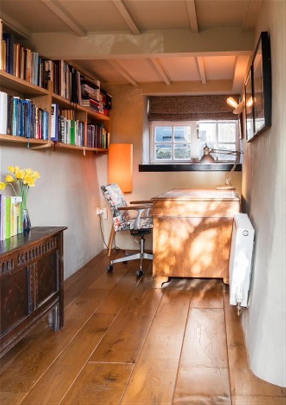 There's a desk in the snug if you need to spend a day of your holiday tackling work emails.