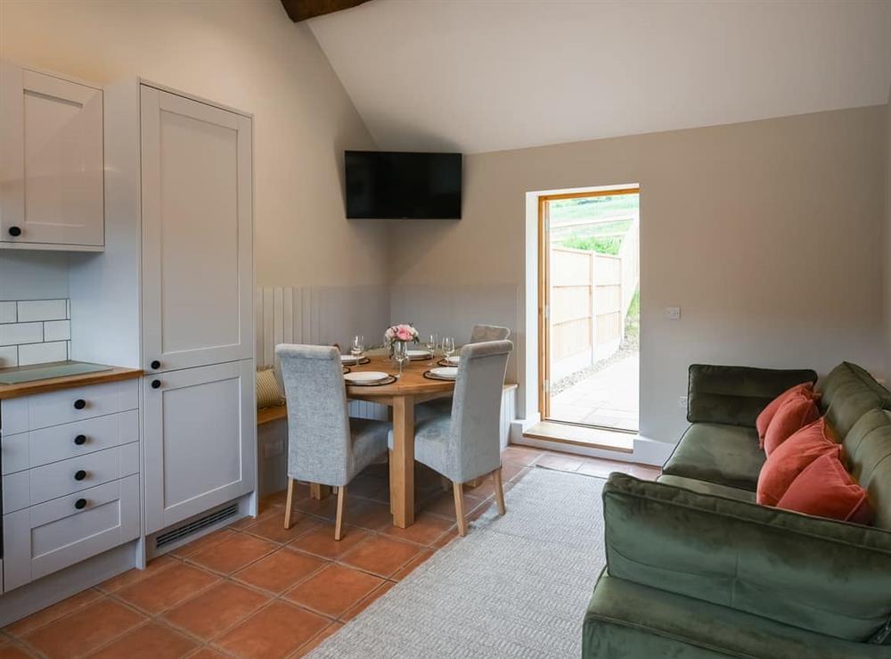 Open plan living space at Caradoc in Church Stretton, Shropshire