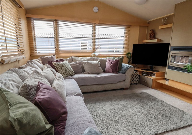 Relax in the living area at Caravan 596, Prestatyn
