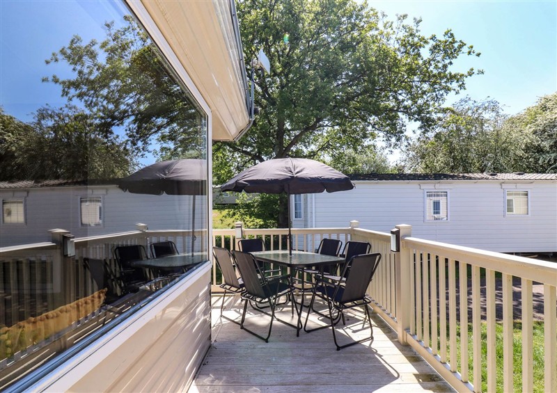 The patio at Caravan 941, Clacton-On-Sea