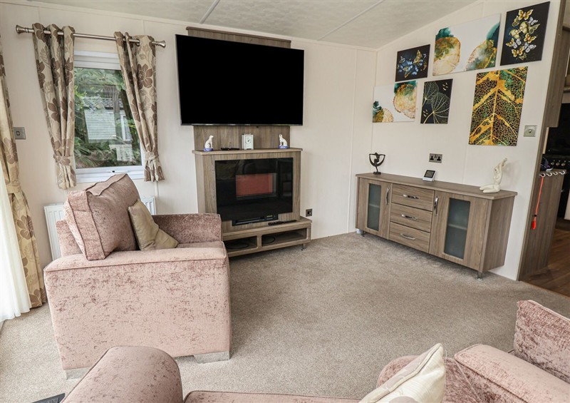 Enjoy the living room (photo 2) at Caravan 96, Llanfwrog