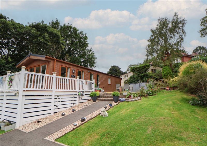 Outside at Caravan 96, Llanfwrog